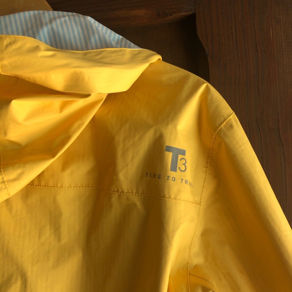 Yellow Southern Tide Rain Jacket